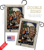 Native Spirit - Historic Americana Vertical Impressions Decorative Flags HG137625 Made In USA