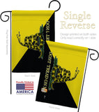 Gadsden Anarcho Capitalist - Historic Americana Vertical Impressions Decorative Flags HG140723 Made In USA