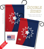 Juneteenth - Historic Americana Vertical Impressions Decorative Flags HG140884 Made In USA
