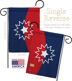 Juneteenth - Historic Americana Vertical Impressions Decorative Flags HG140884 Made In USA