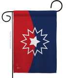 Juneteenth - Historic Americana Vertical Impressions Decorative Flags HG140884 Made In USA