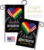 Jubilee Day - Historic Americana Vertical Impressions Decorative Flags HG140997 Made In USA