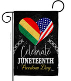 Jubilee Day - Historic Americana Vertical Impressions Decorative Flags HG140997 Made In USA