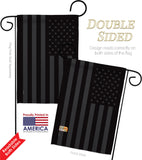 All Black America - Historic Americana Vertical Impressions Decorative Flags HG141188 Made In USA