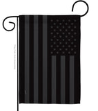 All Black America - Historic Americana Vertical Impressions Decorative Flags HG141188 Made In USA