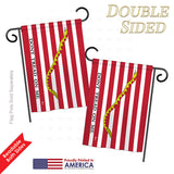 First Navy Jack - Historic Americana Vertical Impressions Decorative Flags HG140701 Printed In USA