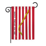 First Navy Jack - Historic Americana Vertical Impressions Decorative Flags HG140701 Printed In USA