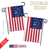 Bennington - Historic Americana Vertical Impressions Decorative Flags HG140703 Printed In USA