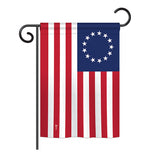 Betsy Ross - Historic Americana Vertical Impressions Decorative Flags HG140704 Printed In USA