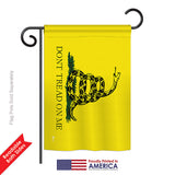 Gadsden - Historic Americana Vertical Impressions Decorative Flags HG140715 Printed In USA