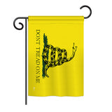 Gadsden - Historic Americana Vertical Impressions Decorative Flags HG140715 Printed In USA