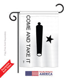 Come And Take It - Historic Americana Vertical Impressions Decorative Flags HG140718 Printed In USA