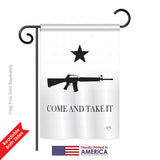 Come and Take It - Historic Americana Vertical Impressions Decorative Flags HG108180 Printed In USA