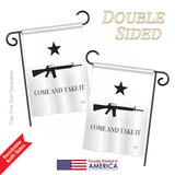 Come and Take It - Historic Americana Vertical Impressions Decorative Flags HG108180 Printed In USA