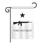 Come and Take It - Historic Americana Vertical Impressions Decorative Flags HG108180 Printed In USA