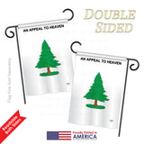 Pine Tree - Historic Americana Vertical Impressions Decorative Flags HG108182 Printed In USA