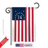 Bennington - Historic Americana Vertical Impressions Decorative Flags HG108233 Printed In USA