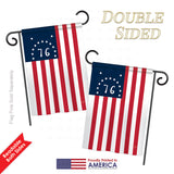 Bennington - Historic Americana Vertical Impressions Decorative Flags HG108233 Printed In USA