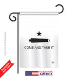 Come and Take It Canon - Historic Americana Vertical Impressions Decorative Flags HG108378 Printed In USA