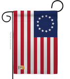 Betsy Ross Americana Historic Impressions Decorative Vertical Flag