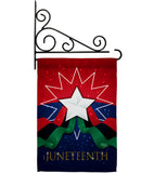 Happy Juneteenth Day - Historic Americana Vertical Impressions Decorative Flags HG108641 Made In USA