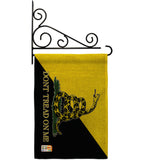 Gadsden Anarcho Capitalist - Historic Americana Vertical Impressions Decorative Flags HG140723 Made In USA