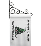 AN Appeal To Heaven Don't Tread On Me - Historic Americana Vertical Impressions Decorative Flags HG140904 Made In USA
