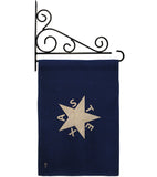 Zavala De Lorenzo Texas - Historic Americana Vertical Impressions Decorative Flags HG140905 Made In USA