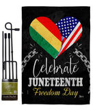 Jubilee Day - Historic Americana Vertical Impressions Decorative Flags HG140997 Made In USA