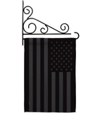 All Black America - Historic Americana Vertical Impressions Decorative Flags HG141188 Made In USA