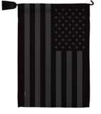 All Black America - Historic Americana Vertical Impressions Decorative Flags HG141188 Made In USA