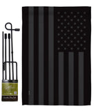 All Black America - Historic Americana Vertical Impressions Decorative Flags HG141188 Made In USA