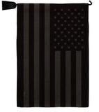 All Black America - Historic Americana Vertical Impressions Decorative Flags HG141188 Made In USA