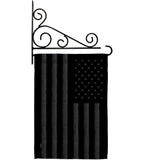 Black America - Historic Americana Vertical Impressions Decorative Flags HG141189 Made In USA