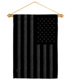 Black America - Historic Americana Vertical Impressions Decorative Flags HG141189 Made In USA