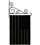 Black America - Historic Americana Vertical Impressions Decorative Flags HG141189 Made In USA