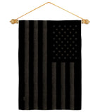 Black America - Historic Americana Vertical Impressions Decorative Flags HG141189 Made In USA