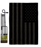 Black America - Historic Americana Vertical Impressions Decorative Flags HG141189 Made In USA