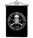 2nd Amendment Liberty - Historic Americana Vertical Impressions Decorative Flags HG170209 Made In USA