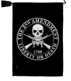 2nd Amendment Liberty - Historic Americana Vertical Impressions Decorative Flags HG170209 Made In USA