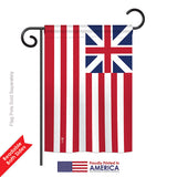 Grand Union - Historical Flags of the World Vertical Impressions Decorative Flags HG140716 Printed In USA
