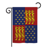 King Edward III - Historical Flags of the World Vertical Impressions Decorative Flags HG140861 Printed In USA