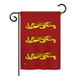 King Richard I - Historical Flags of the World Vertical Impressions Decorative Flags HG140862 Printed In USA