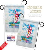 Sailboats - Hobbies Interests Vertical Impressions Decorative Flags HG109041 Made In USA