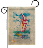 Sailboats - Hobbies Interests Vertical Impressions Decorative Flags HG109041 Made In USA