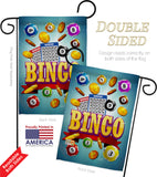 Bingo Win Night - Hobbies Interests Vertical Impressions Decorative Flags HG137088 Made In USA