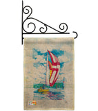 Sailboats - Hobbies Interests Vertical Impressions Decorative Flags HG109041 Made In USA