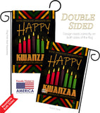 Kwanzaa Greeting - Kwanzaa Winter Vertical Impressions Decorative Flags HG114234 Made In USA