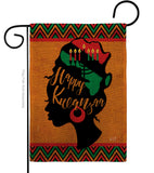 Kwanzaa Wishes - Kwanzaa Winter Vertical Impressions Decorative Flags HG130427 Made In USA