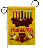 Kwanzaa Party - Kwanzaa Winter Vertical Impressions Decorative Flags HG190021 Made In USA